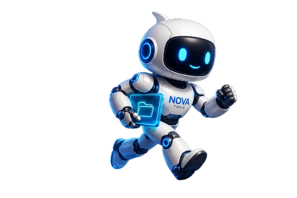 Nova robot moving digital files